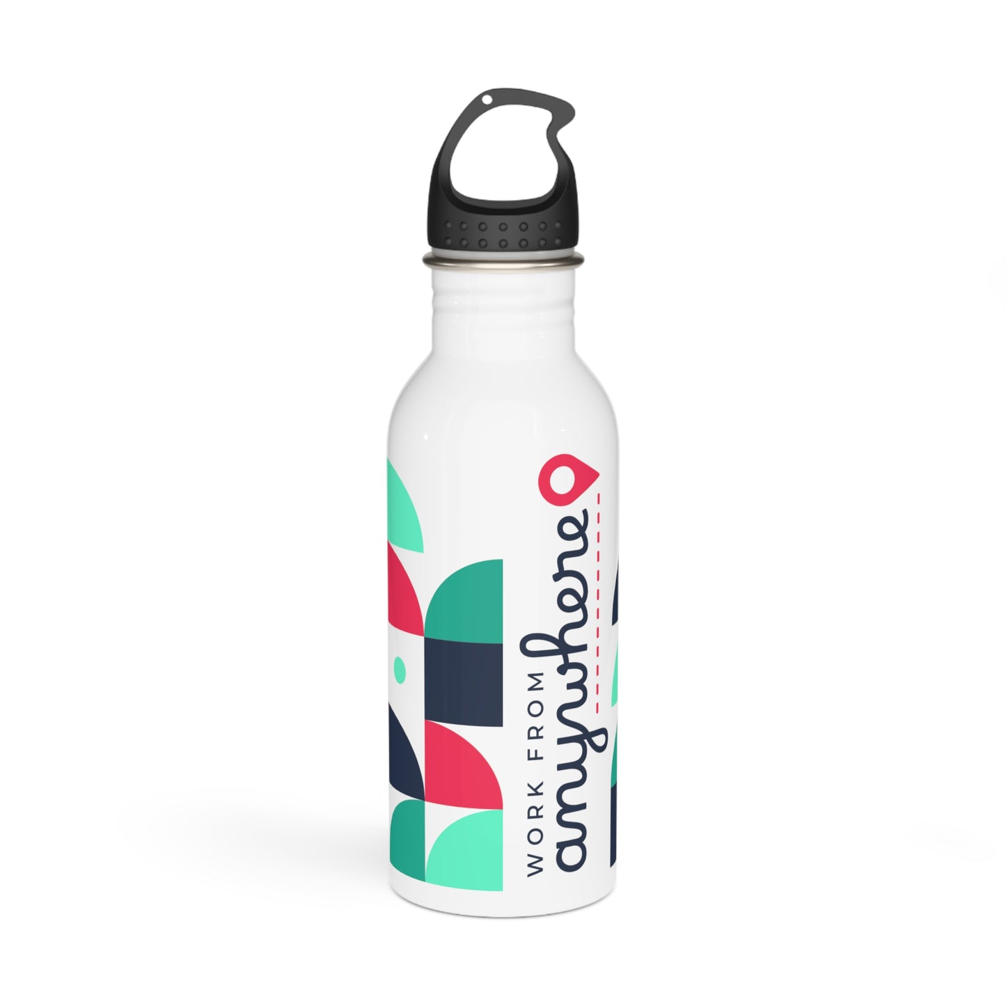 Work From Anywhere Stainless Steel Water Bottle