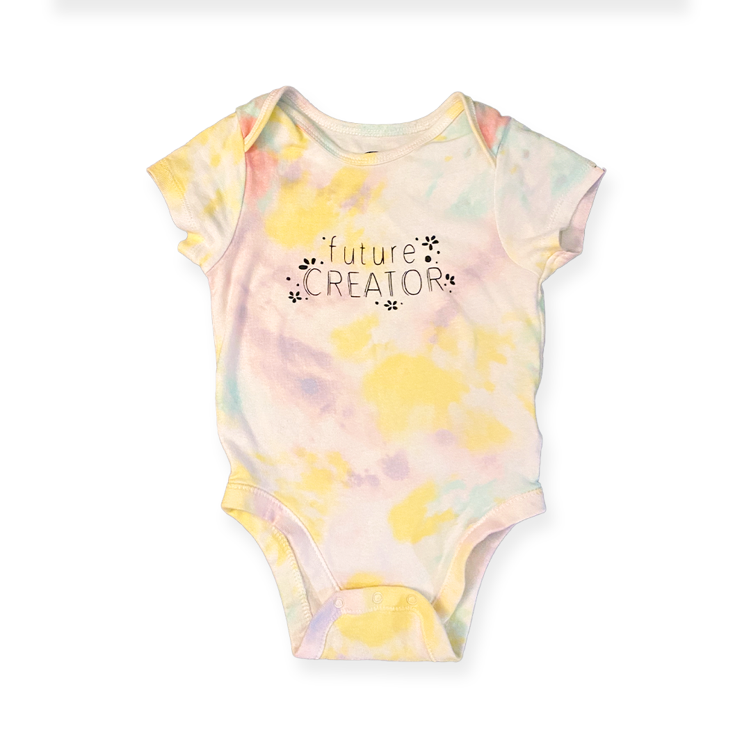 Future Creator Tie Dye Kids Onsie