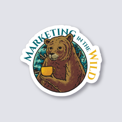 Marketing in the Wild Sticker